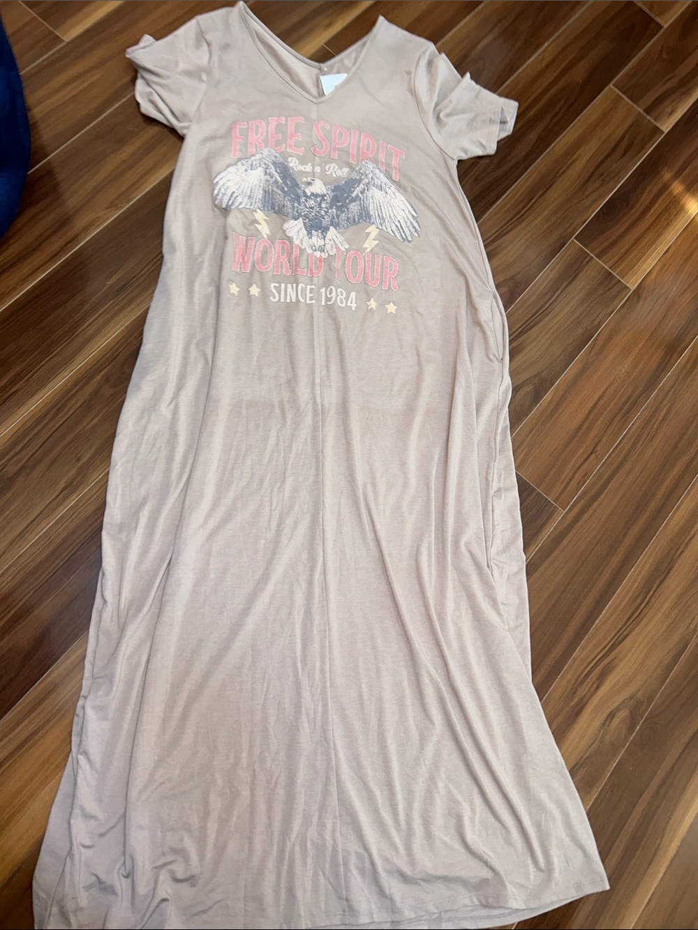 Large Free Spirit Keep it Gypsy long dress NWT